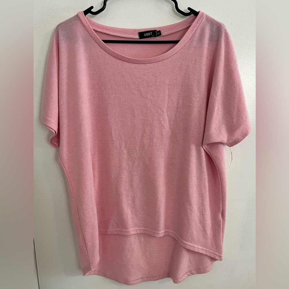 Pink Oversized Shirt